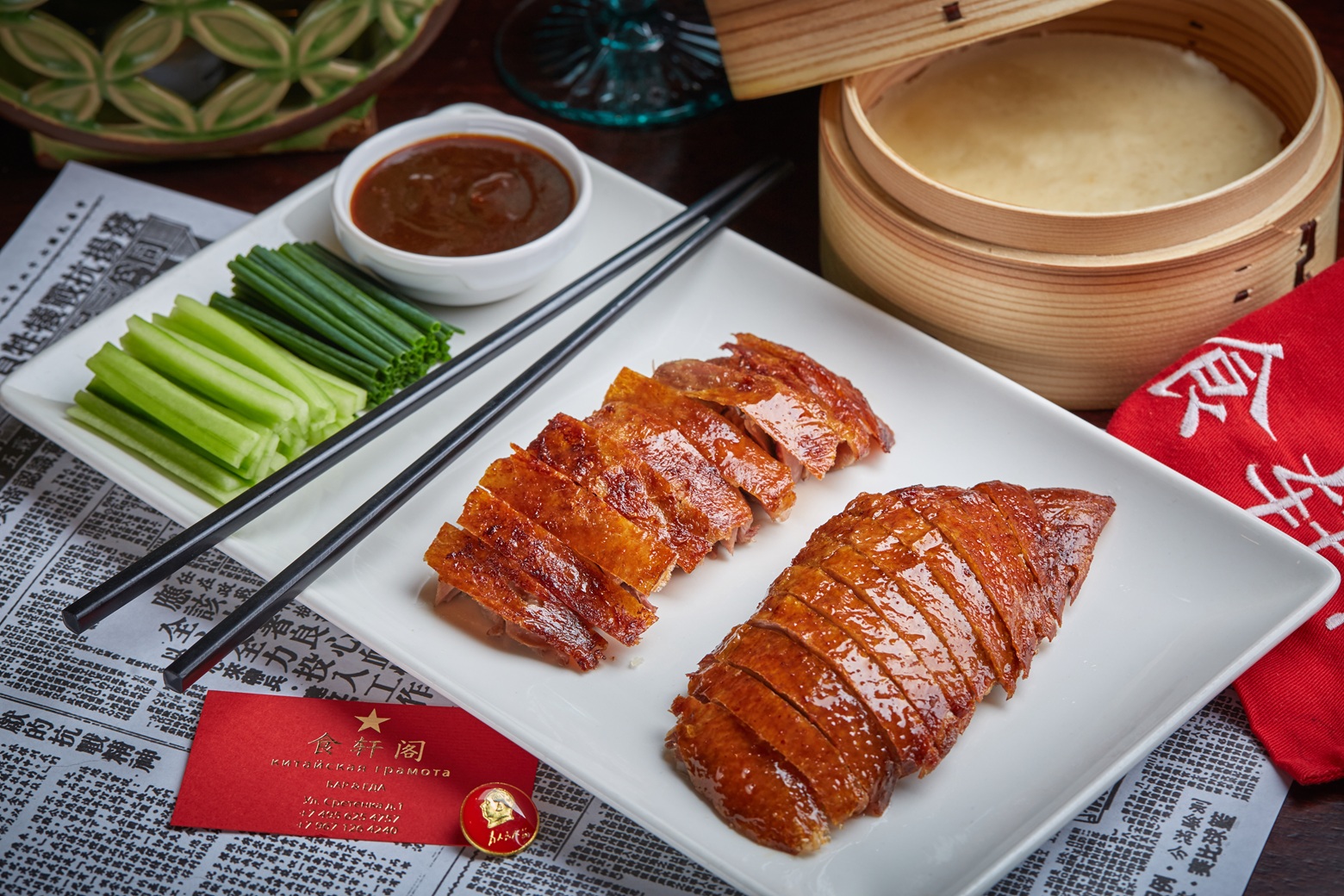 Птица на Год Лошади. Где в Москве пробовать утку по-пекински Птица на Год Лошади. Где в Москве пробовать утку по-пекински